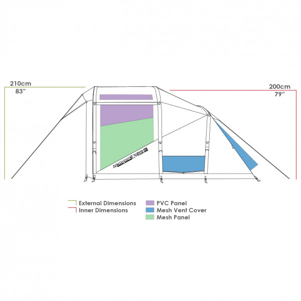 Zempire - Evo TS - 4-person tent