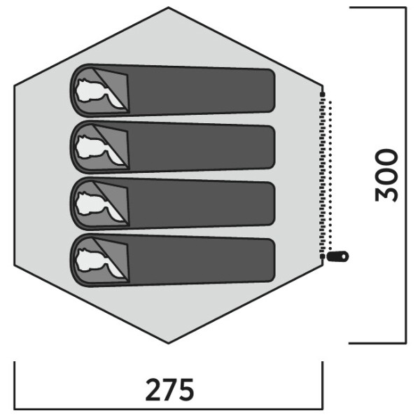 Easy Camp - Moonlight Spire - Tenda a 4 posti