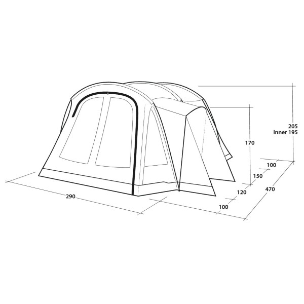 Outwell - Nevada 4 - 4-persoonstent