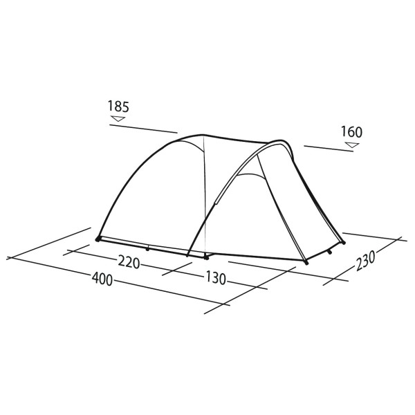 Robens - Lago Flex 4 - Tenda a 4 posti