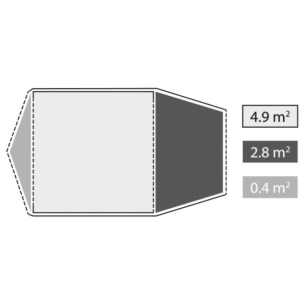 Robens - Lago Flex 4 - Tenda a 4 posti
