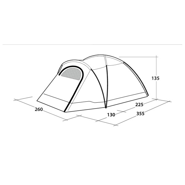 Outwell - Cloud 4 - 4-Personen Zelt