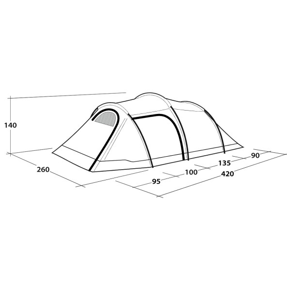 Outwell - Earth 4 Plus - 4-person tent