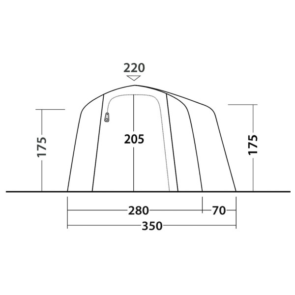 Outwell - Montana 4 Air - 4-person tent