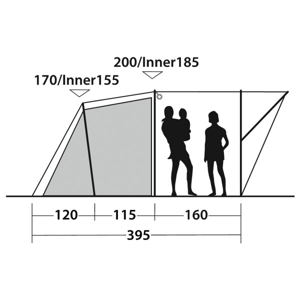 Outwell - Sky 4 - Tenda a 4 posti