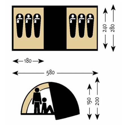 Salewa - Cordillera VI - Gruppetelt
