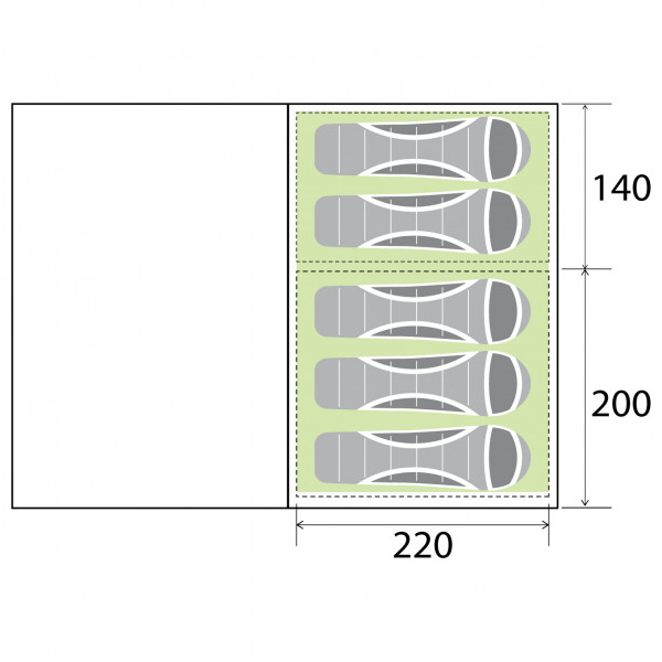 Brunner - Kalynda 5 - Tende di gruppo