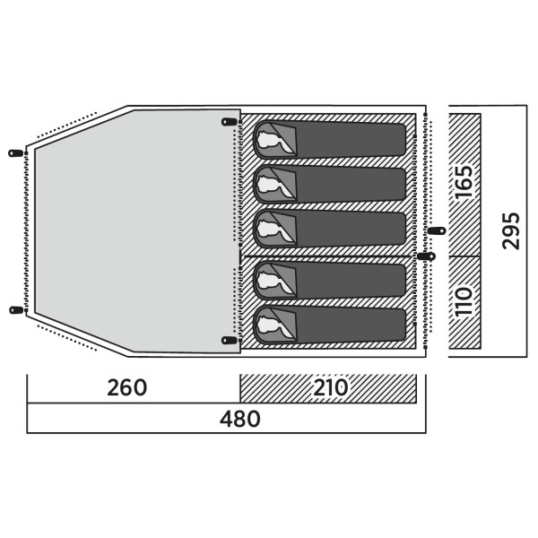 Easy Camp - Menorca 500 - Tende di gruppo