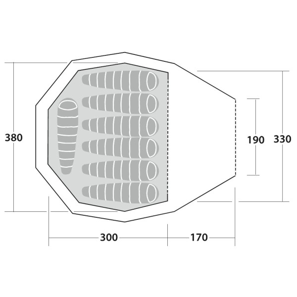 Robens - Green Cone Grande PRS - 4-mannatält