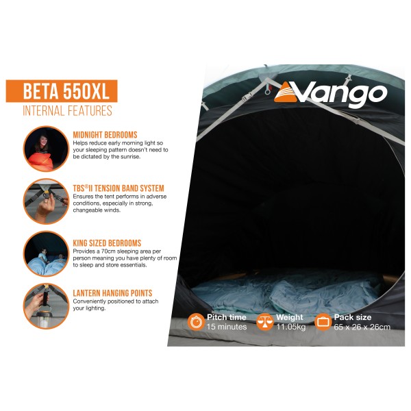 Vango - Beta 550XL - Grupptält