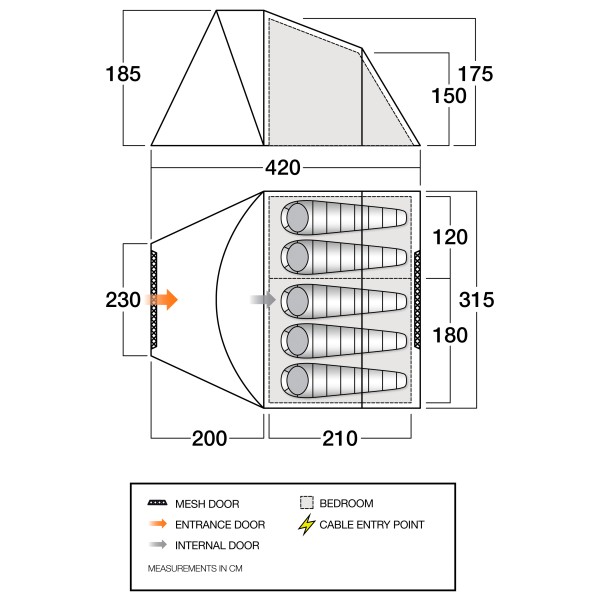 Vango - Tiree 500 - Group tent