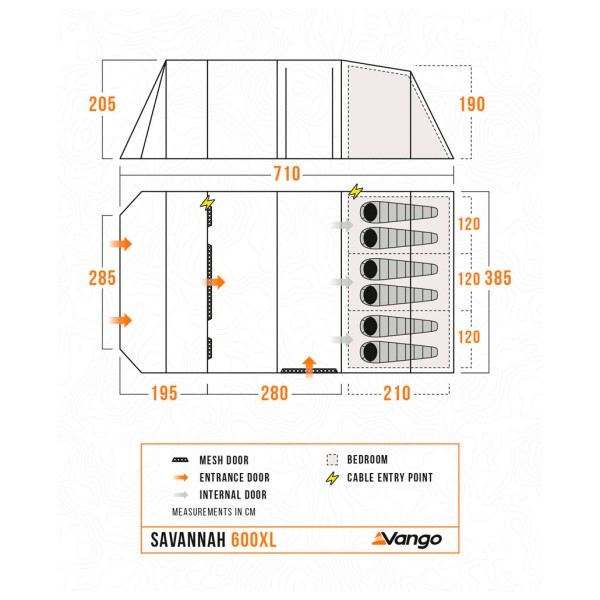 Vango - Savannah 600XL Package - Groepstent