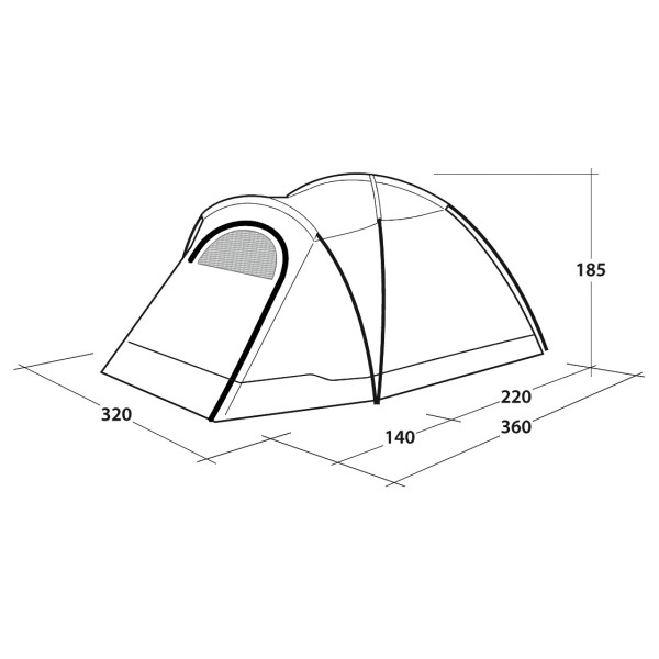 Outwell - Cloud 5 - Gruppenzelt