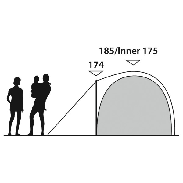 Outwell - Cloud 5 - Tente de groupe