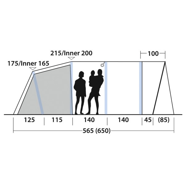 Outwell - Colorado 6 Air - Grupptält
