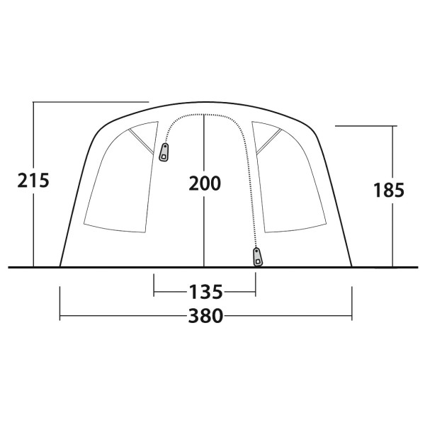 Outwell - Colorado 6 Air - Tienda para grupos