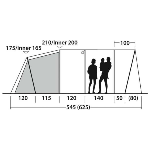 Outwell - Denver 5 - Group tent