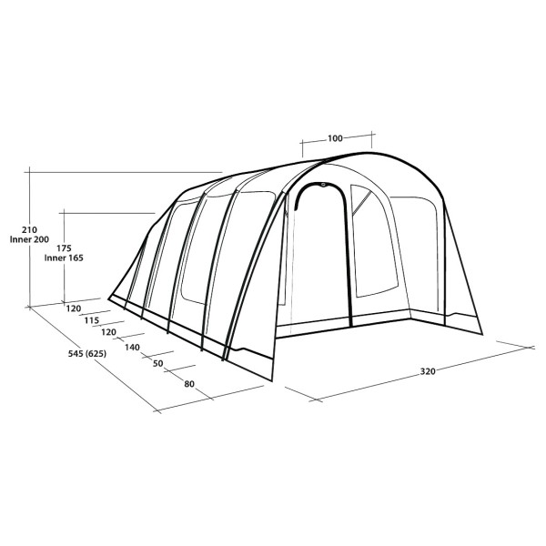Outwell - Denver 5 - Group tent