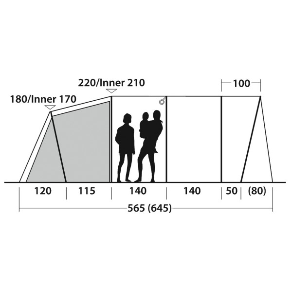 Outwell - Denver 6 - Grupptält