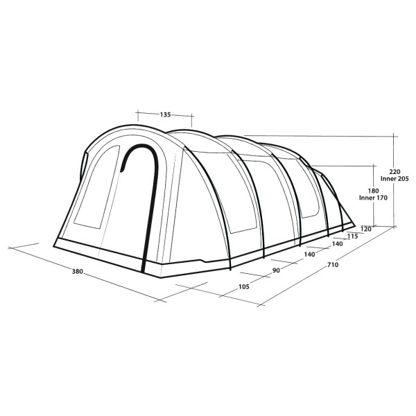 Outwell - Phoenix 6+2 - Groepstent