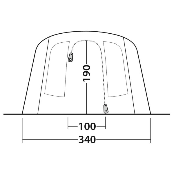 Outwell - Tennessee 5 Air - Grupptält