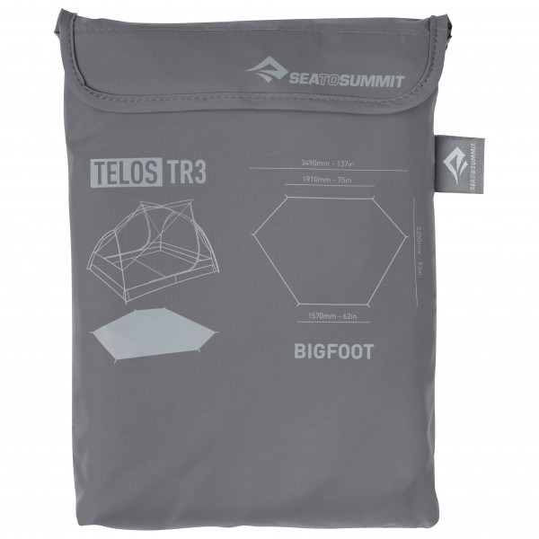 Sea to Summit - Telos TR3 Bigfoot - Suelo para tienda de campaña
