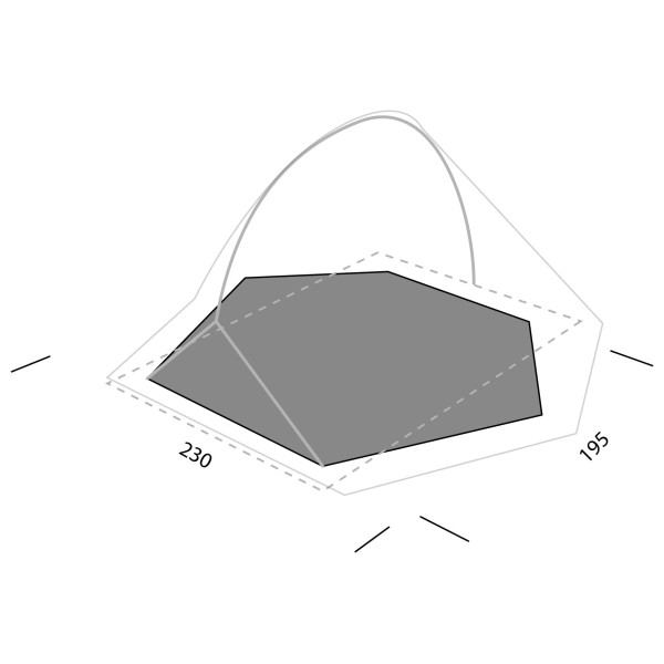 Exped - Mira II HL Footprint - Grondzeil