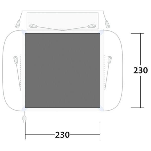 Outwell - Footprint Daytona Air / Pine Hills - Teltta-alusta