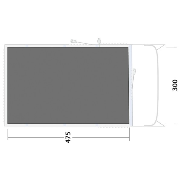 Outwell - Footprint Denver / Colorado 5 Air - Grondzeil