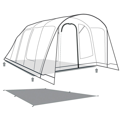 Outwell - Footprint Denver / Colorado 5 Air - Grondzeil