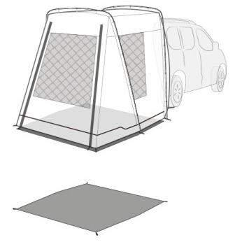Outwell - Footprint Dunecrest L - Suelo para tienda de campaña