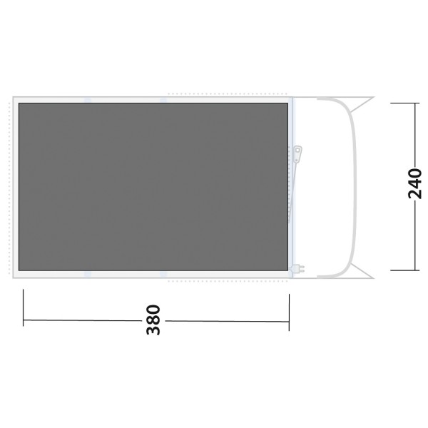 Outwell - Footprint Monterey 4 Air - Grondzeil