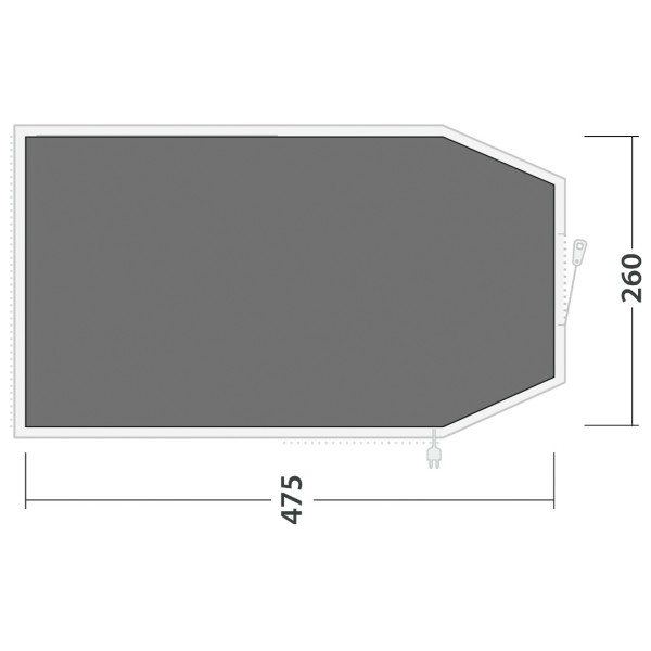 Outwell - Footprint Nevada 4 - Zeltunterlage