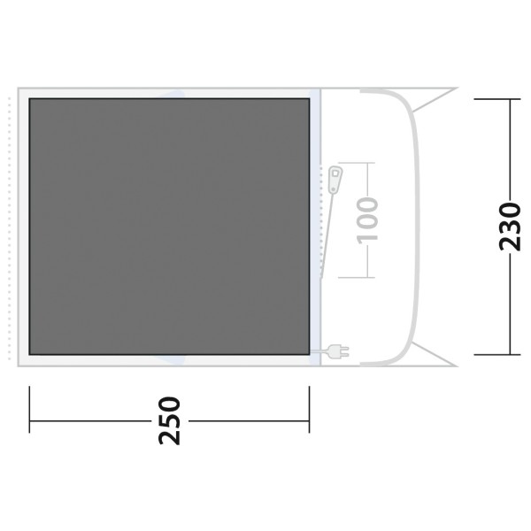 Outwell - Footprint San Antonio 2 Air - Footprint