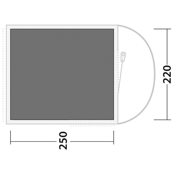 Outwell - Footprint Sky 2 - Teltunderlag