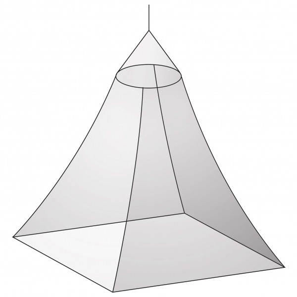 Basic Nature - Moskitonetz Klassik Baldachin Mesh 850 - Zanzariera