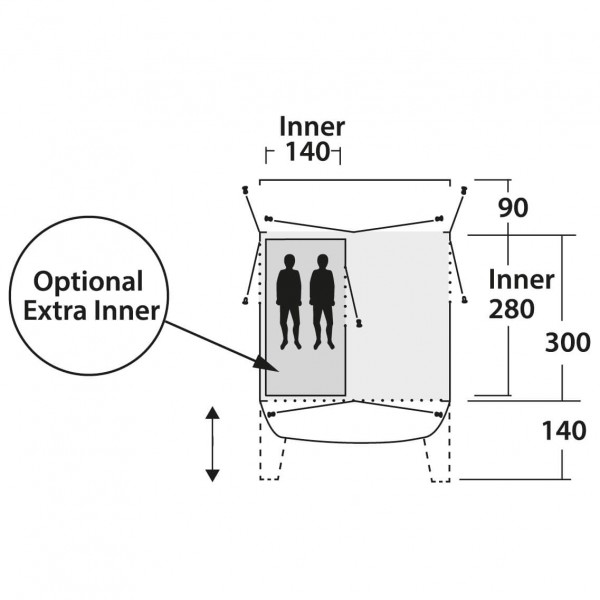 Outwell - Scenic Road 300SA - Avance