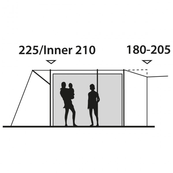Outwell - Scenic Road 300SA - Motorhome awning