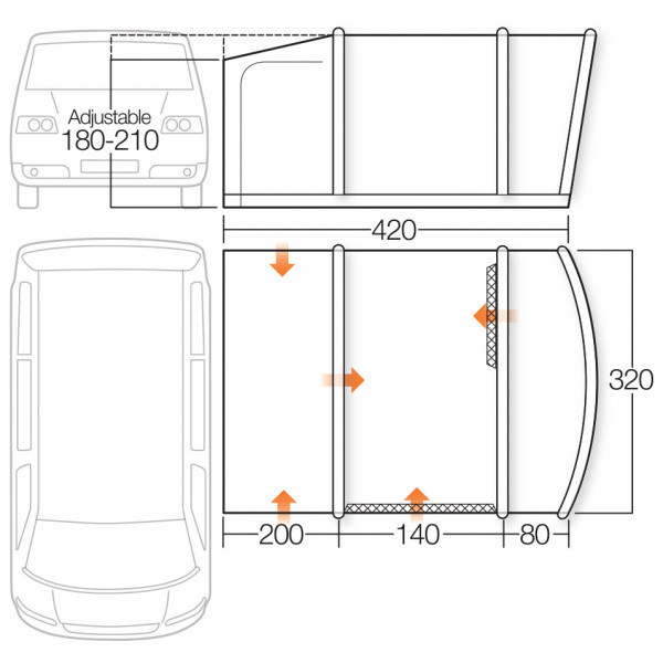 Vango - Cruz III Low - Avance