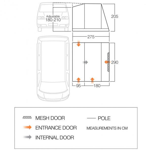 Vango - Faros Low - Husbilsförtält