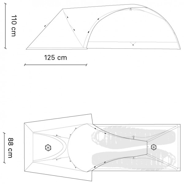 Samaya - Vestibule Assaut 2 Ultra - Tältförlängning