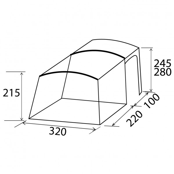 Brunner - Trails A.I.R.Tech HC - Busvoortent