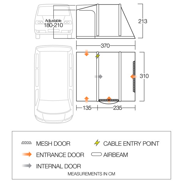 Vango - Kela Pro Air Low - Avance