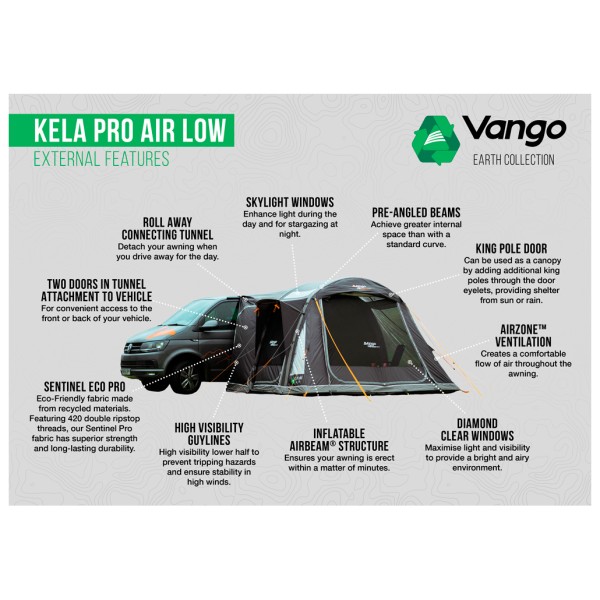 Vango - Kela Pro Air Low - Bustelt