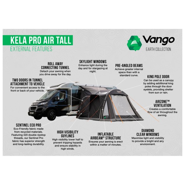 Vango - Kela Pro Air Tall - Avance