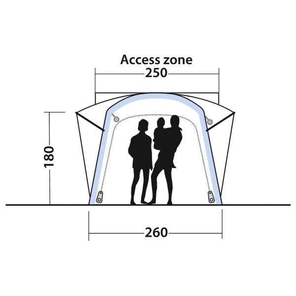 Outwell - Bremburg Air - Busvoortent