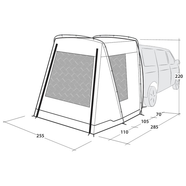 Outwell - Dunecrest L - Motorhome awning