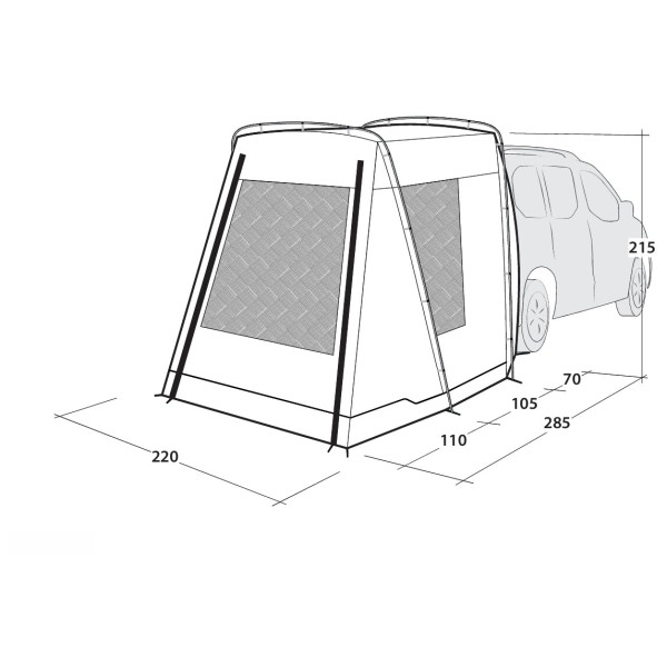 Outwell - Dunecrest S - Husbilsförtält