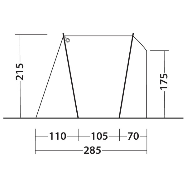 Outwell - Dunecrest S - Husbilsförtält