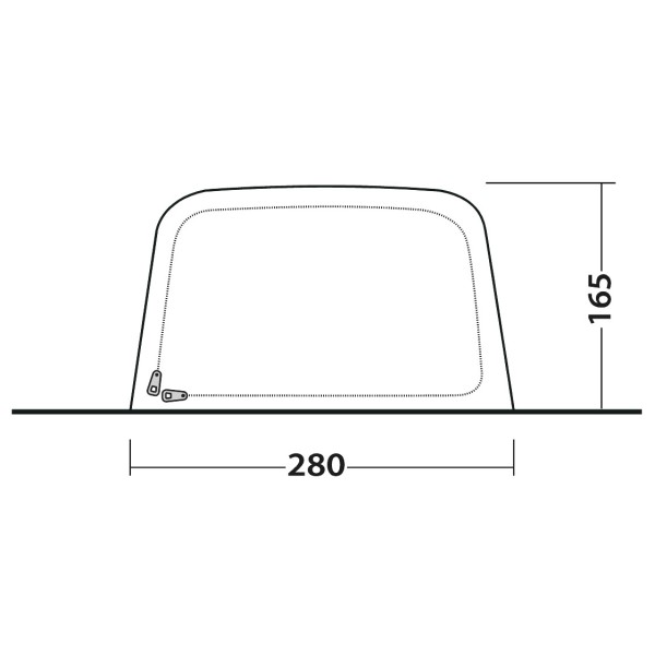 Outwell - Fastlane 300 Annexe - Tältförlängning